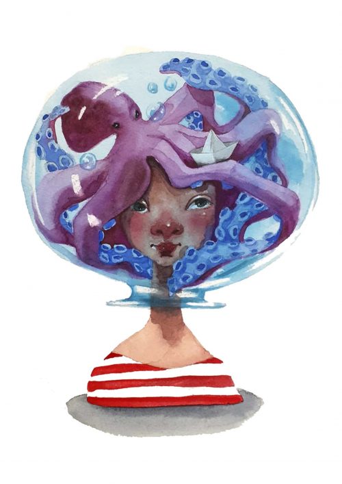 octopus girl